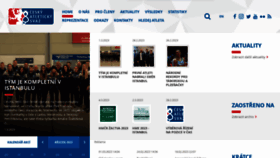 What Atletika.cz website looked like in 2023 (1 year ago)