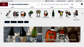 What Astorwines.com website looked like in 2023 (1 year ago)