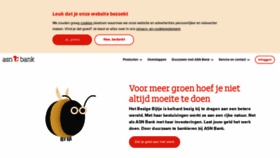 What Asnbank.nl website looked like in 2023 (1 year ago)