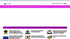 What Ajiraforum.com website looked like in 2023 (1 year ago)