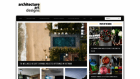 What Architectureartdesigns.com website looked like in 2023 (1 year ago)