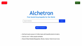 What Alchetron.com website looked like in 2023 (1 year ago)