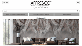What Affresco-decor.com website looked like in 2023 (1 year ago)