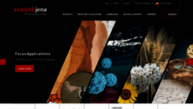 What Analytik-jena.us website looked like in 2023 (3 years ago)