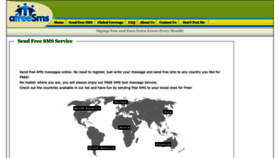 What Afreesms.com website looked like in 2023 (1 year ago)