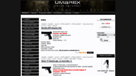 What Airsoft1.ro website looked like in 2023 (1 year ago)