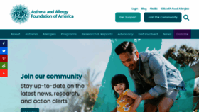 What Aafa.org website looked like in 2023 (1 year ago)
