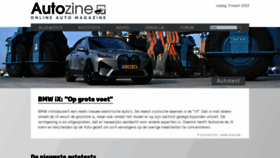 What Autozine.nl website looked like in 2023 (1 year ago)