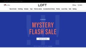 What Anntaylorloft.com website looked like in 2023 (1 year ago)