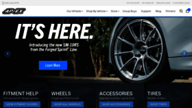 What Apexraceparts.com website looked like in 2023 (1 year ago)