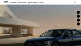 What Audi.com.mx website looked like in 2023 (1 year ago)