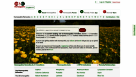 What Abchomeopathy.com website looked like in 2023 (1 year ago)