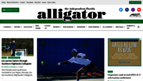 What Alligator.org website looked like in 2023 (1 year ago)