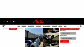 What Autojosh.com website looked like in 2023 (1 year ago)