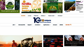 What Agrointel.ro website looked like in 2023 (1 year ago)