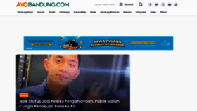 What Ayobandung.com website looked like in 2023 (1 year ago)