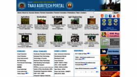 What Agritech.tnau.ac.in website looked like in 2023 (1 year ago)