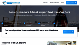 What Airporttransfers-uk.co.uk website looked like in 2023 (1 year ago)