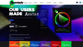 What Anastasiy.com website looked like in 2023 (1 year ago)