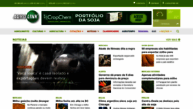 What Agrolink.com.br website looked like in 2023 (3 years ago)