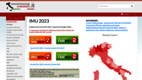 What Amministrazionicomunali.it website looked like in 2023 (1 year ago)