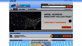 What Amfibi.com website looked like in 2023 (1 year ago)