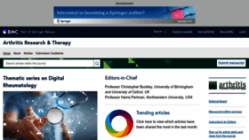 What Arthritis-research.com website looked like in 2023 (1 year ago)