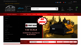 What Awesomediecast.com website looked like in 2023 (1 year ago)