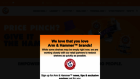 What Armandhammer.com website looked like in 2023 (1 year ago)