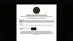 What Ardbeg.com website looked like in 2023 (1 year ago)