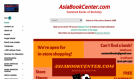 What Asiabookcenter.com website looked like in 2023 (1 year ago)