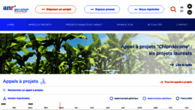 What Agence-nationale-recherche.fr website looked like in 2023 (1 year ago)