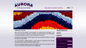 What Aurorabg.com website looked like in 2023 (1 year ago)