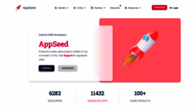What Appseed.us website looked like in 2023 (1 year ago)