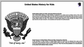 What American-historama.org website looked like in 2023 (1 year ago)