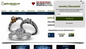 What Applesofgold.com website looked like in 2023 (1 year ago)