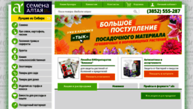 What Asemena.ru website looked like in 2023 (1 year ago)