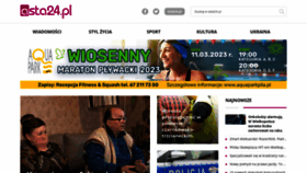 What Asta24.pl website looked like in 2023 (2 years ago)