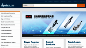 What Allproducts.com website looked like in 2023 (1 year ago)