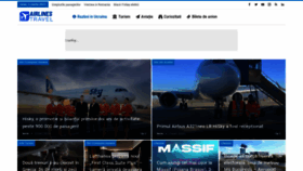 What Airlinestravel.ro website looked like in 2023 (2 years ago)