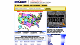 What Areaconnect.com website looked like in 2023 (1 year ago)