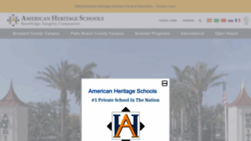 What Ahschool.com website looked like in 2023 (1 year ago)