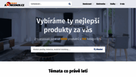 What Arecenze.cz website looked like in 2023 (2 years ago)