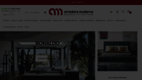 What Arredaremoderno.com website looked like in 2023 (1 year ago)