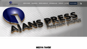 What Ajanspress.com.tr website looked like in 2023 (1 year ago)