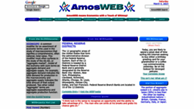 What Amosweb.com website looked like in 2023 (1 year ago)
