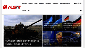 What Alsat.mk website looked like in 2023 (1 year ago)