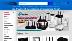 What Auspcmarket.com.au website looked like in 2023 (1 year ago)