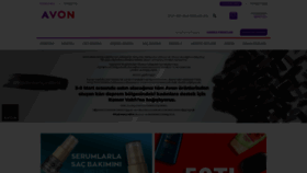 What Avon.com.tr website looked like in 2023 (1 year ago)