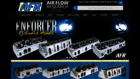 What Airflowresearch.com website looked like in 2023 (1 year ago)